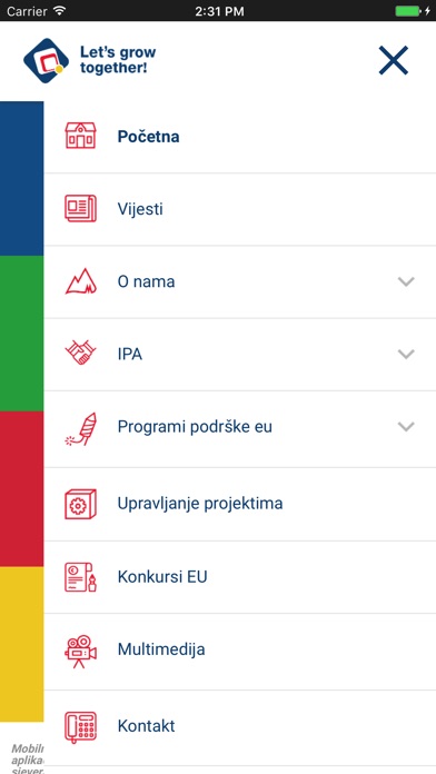 Programi podrške EU screenshot 2