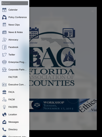 Florida Association of Counties screenshot 2