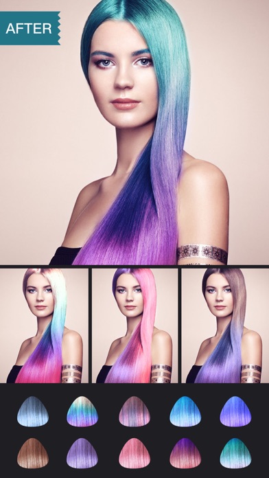 Hair Color Dye -Hairstyles Wigのおすすめ画像4