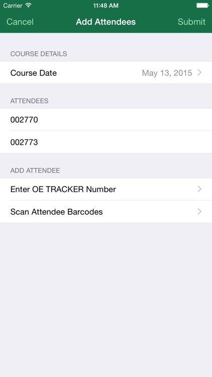 OE TRACKER attendance app screenshot-3