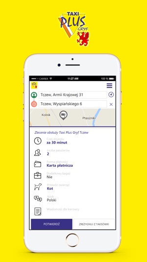 Taxi Plus Gryf Tczew(圖3)-速報App