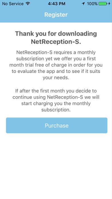 NetReception-S screenshot 2