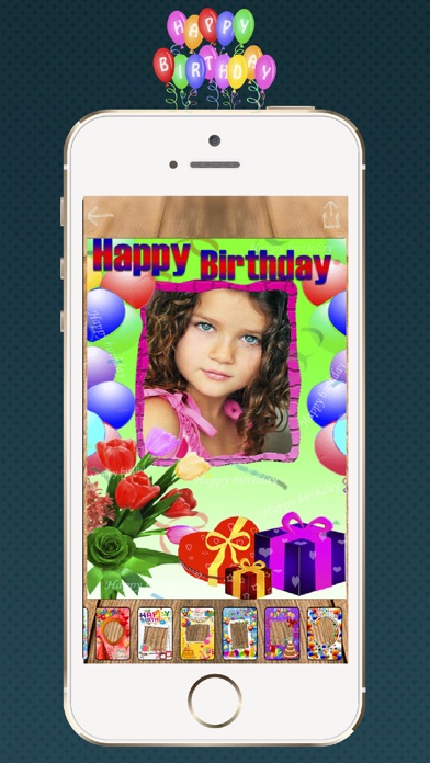 How to cancel & delete Create birthday photo frames from iphone & ipad 3