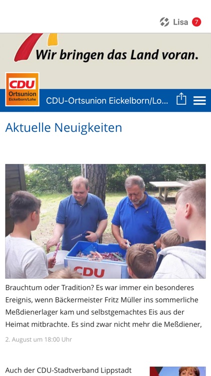 CDU-Ortsunion Eickelborn/Lohe