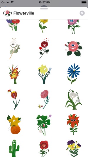 Flower Emotion stickers(圖1)-速報App