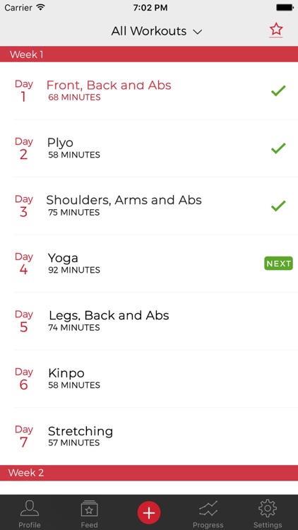 90 Days X Program Tracker