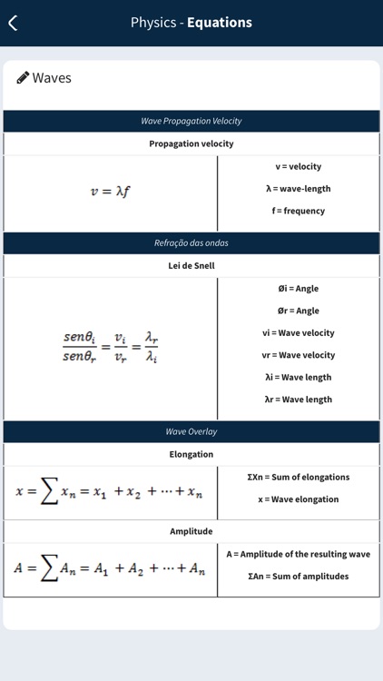 Physics - Equations screenshot-4