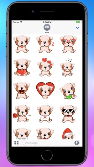 Sweet Sweet Puppy Stickers(圖1)-速報App