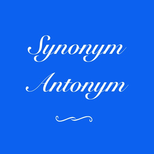 English Synonym and Antonym