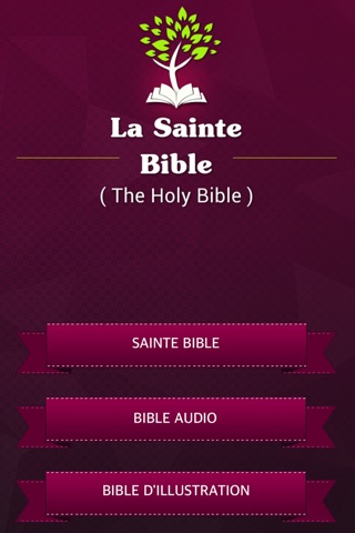 La Sainte Bible avec audio screenshot 2