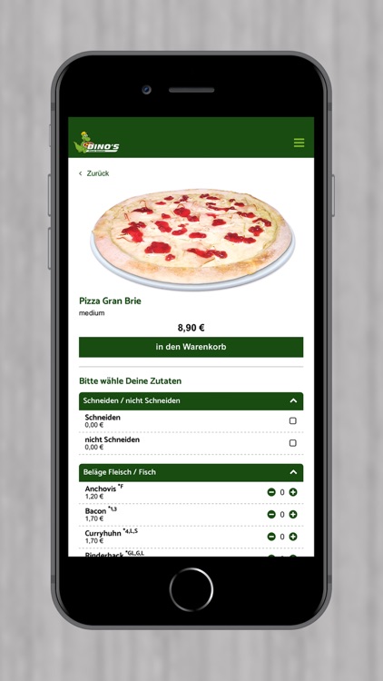 Dino's Pizza Service Delivery screenshot-3