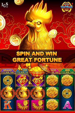 Slots GoldenHoYeah-Casino Slot screenshot 2