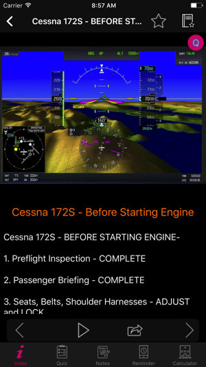 Cessna 172S/SP Checklist(圖3)-速報App