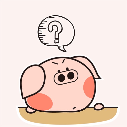 Laughing Pig Animated Stickers iOS App