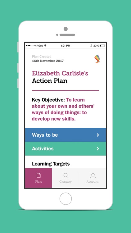 Thrive Action Plan App