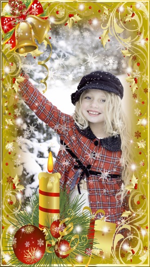 Magical Merry Xmas Photo Frame