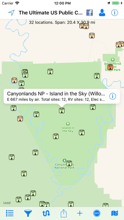 Ultimate US Public Campgrounds