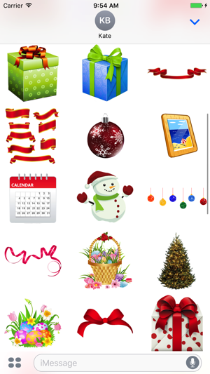 Holidays Pack for iMessage(圖3)-速報App