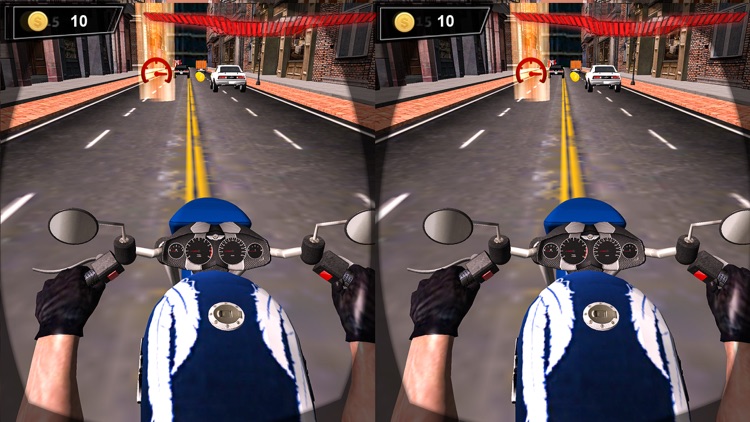 VR Crazy Traffic Bike Racer screenshot-3