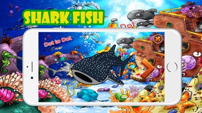 Shark Fish Game Dot To Dot screenshot 3