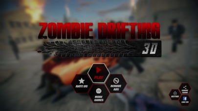 Zombie Car Drifting 3D screenshot 4