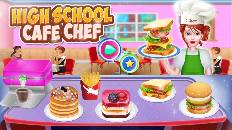 High School Cafe Chef screenshot-3