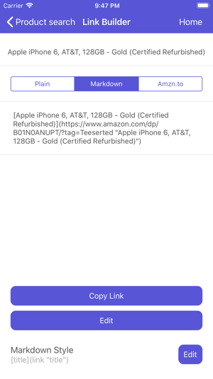 Affiliator: Amazon Linker(圖4)-速報App