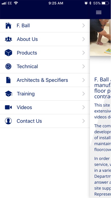 F Ball Website App screenshot 2