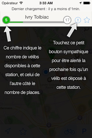 Univélo Paris - Un Vélib en 2s screenshot 2