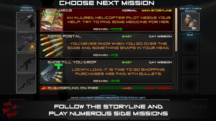 The Day We Fall: 3D Zombie first-person shooter screenshot-3