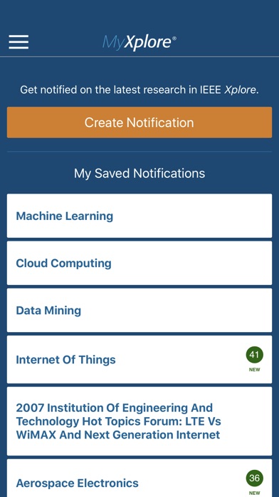 MyXplore screenshot 2