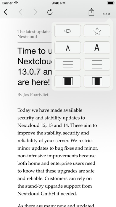 CloudNews - Feed Reader screenshot1