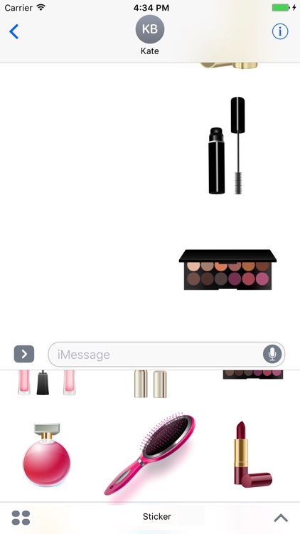 Cosmetic Stickers iMessage