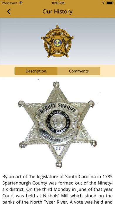 Spartanburg County Sheriff's screenshot 2