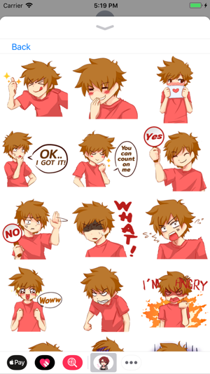 Anime Boys Stickers(圖8)-速報App