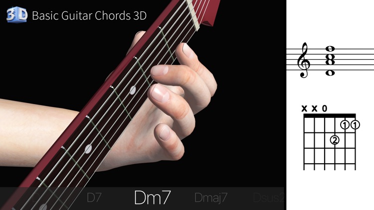 Guitar 3D Chords by Polygonium