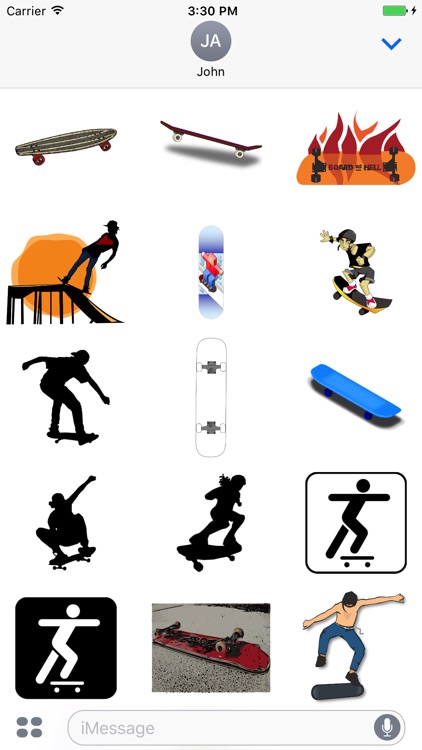 Gnarly Skateboarding Stickers