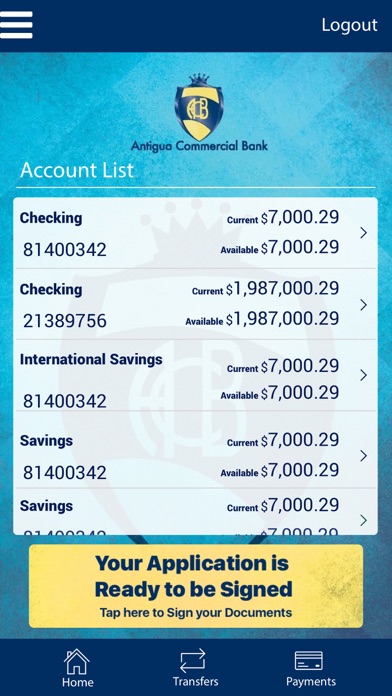 ACB Mobile screenshot 2