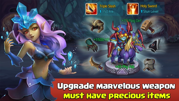 Heroes Legend: Idle Battle War screenshot-3