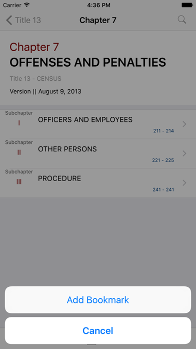 How to cancel & delete 13 USC - Census (LawStack Series) from iphone & ipad 3