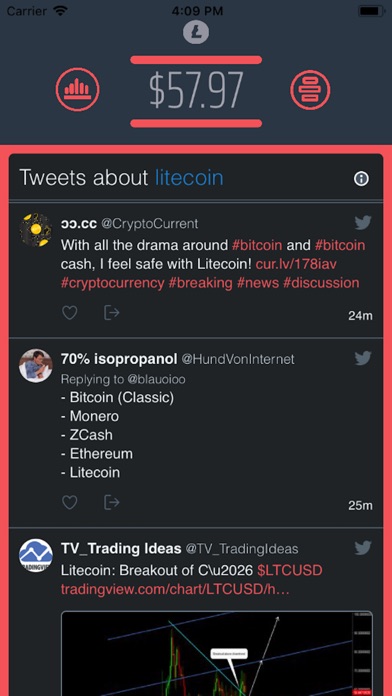 Litecoin - Price, News, Stats screenshot 3