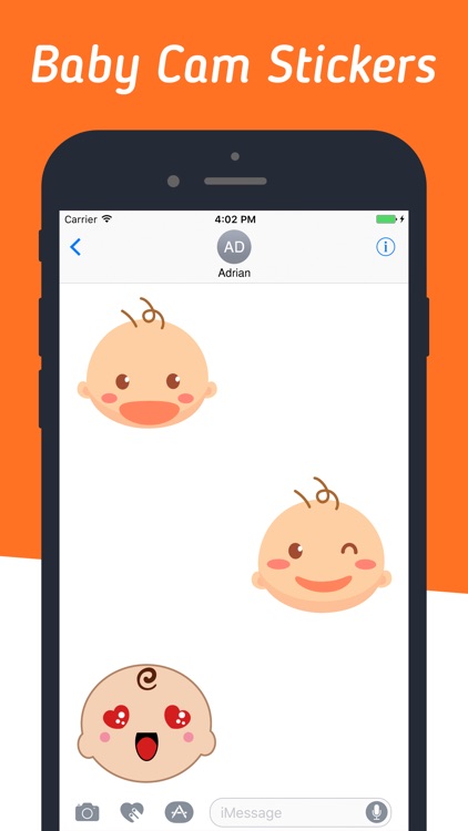 Baby Cam Pregnancy Stickers