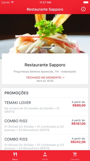 Restaurante Sapporo Delivery