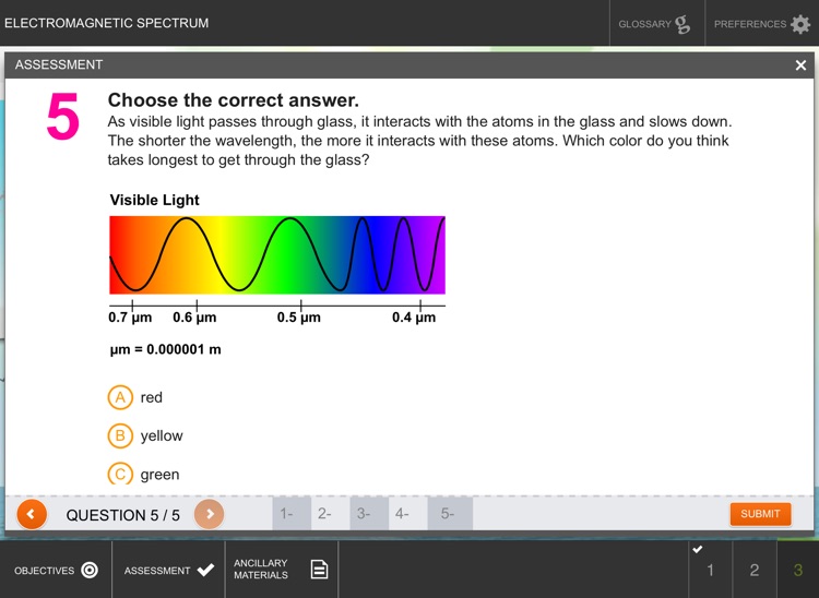 Learn Electromagnetic Spectrum screenshot-4