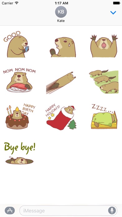 Happy Groundhog Day Sticker screenshot 3