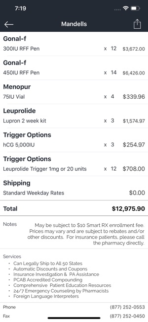 Fertility Drug Calculator: FDC(圖3)-速報App