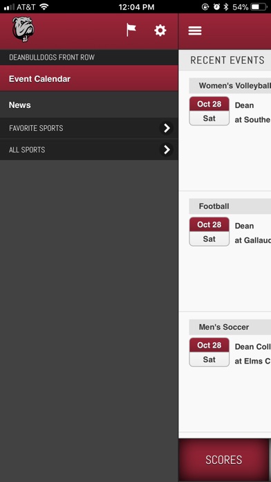 DeanBulldogs Front Row screenshot 3