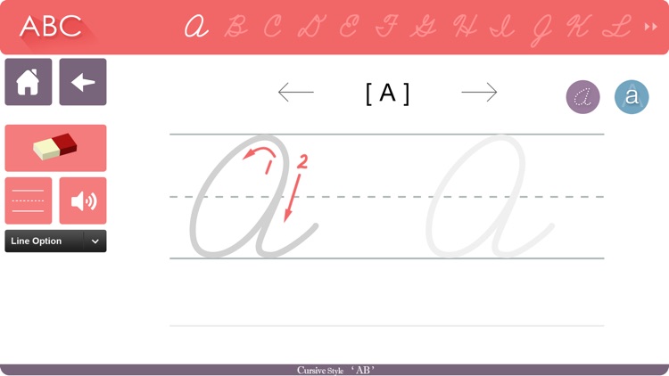 Cursive Writing AB Style