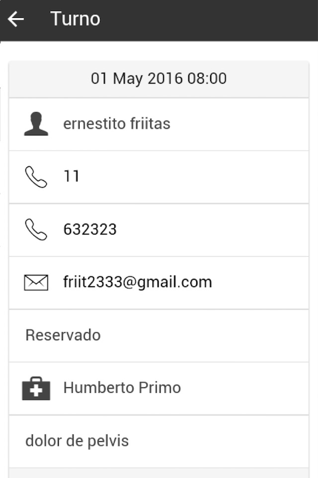 GOC Historia Clínica y Turnos screenshot 3