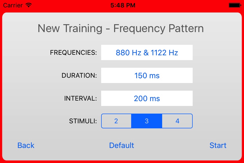 Auditory Pattern Training screenshot 3